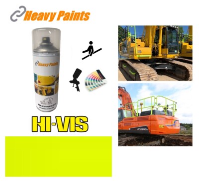 Bagger Boxring HI-VIS gelb Baggerlack Emaillack 400ml Aerosol