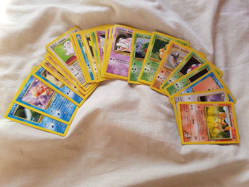 Pokemon Gym Heroes Cards Make your selection