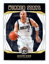 2020-21 Donruss Optic Basketball #12 Jason Kidd Winner Stays Dallas Mavericks