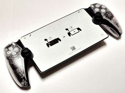 Custom Sony Playstation Portal + Hall Effect Thumbsticks - Transparent *NEU*