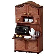 Sylvanian Families Classic Brown Cupboard Set Mini Furniture New Calico Critters