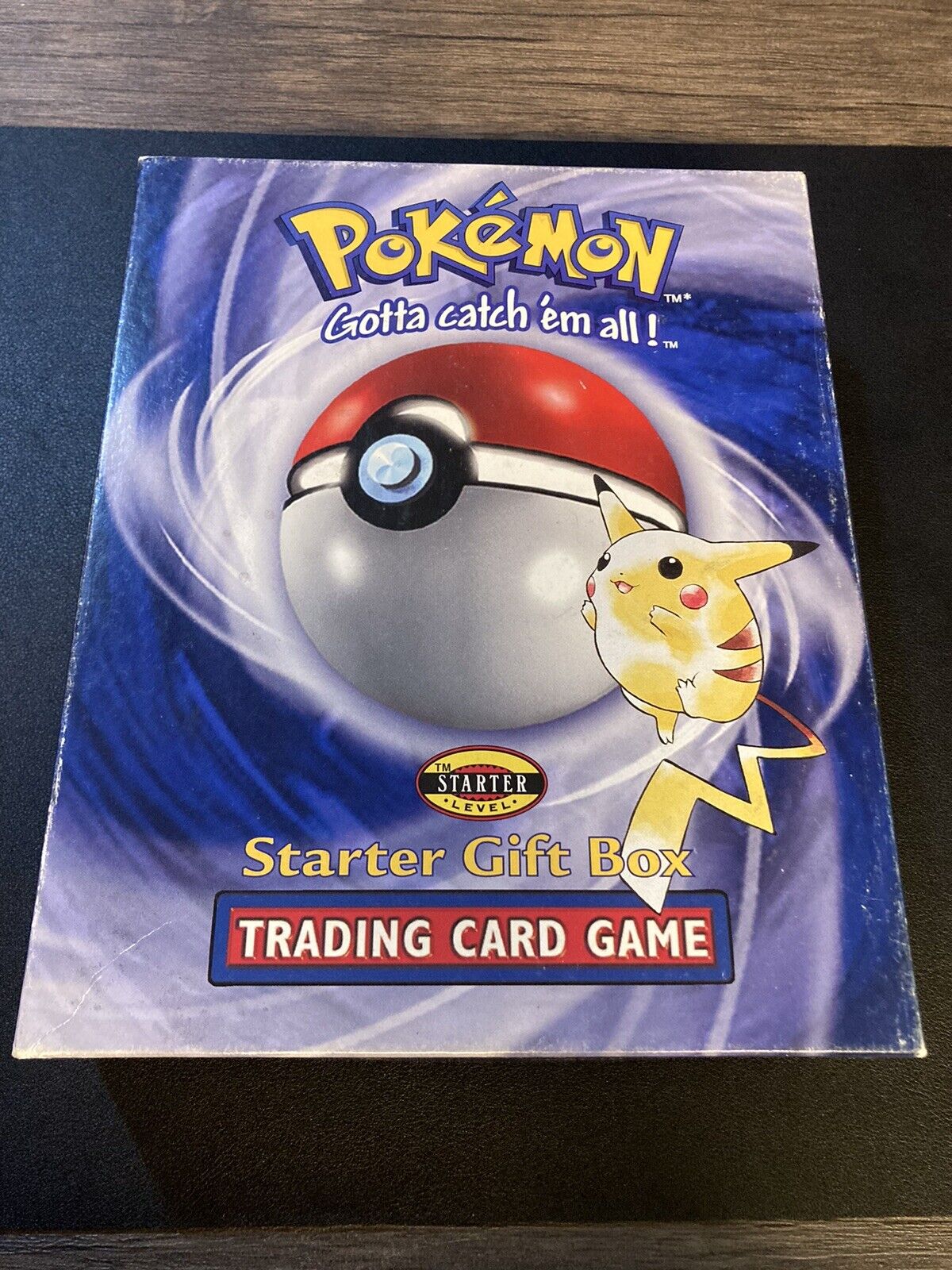 Original 1999 Pokemon Trading Card Game Starter Gift Box & Gameboard Only