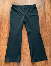 Nine West The Modern Stretch Dress Pants Women US Size 14 in Black