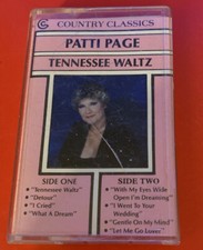 Tennessee Waltz By Patti Page (Cassette) 