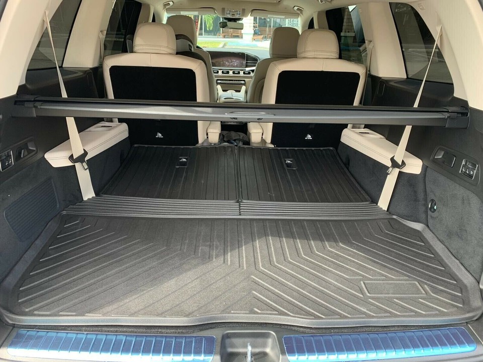 Custom Fit Trunk Floor Tray Liner For Mercedes-Benz GLS-Class X167 (2020-2025) – Waterproof, Anti-Slip, Black