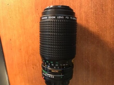 Canon FD 75-200mm f/4.5 Lens | eBay