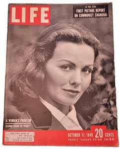 October 17, 1949 LIFE Magazine 40s Advertising ads add ad  FREE SHIPPING Oct 18