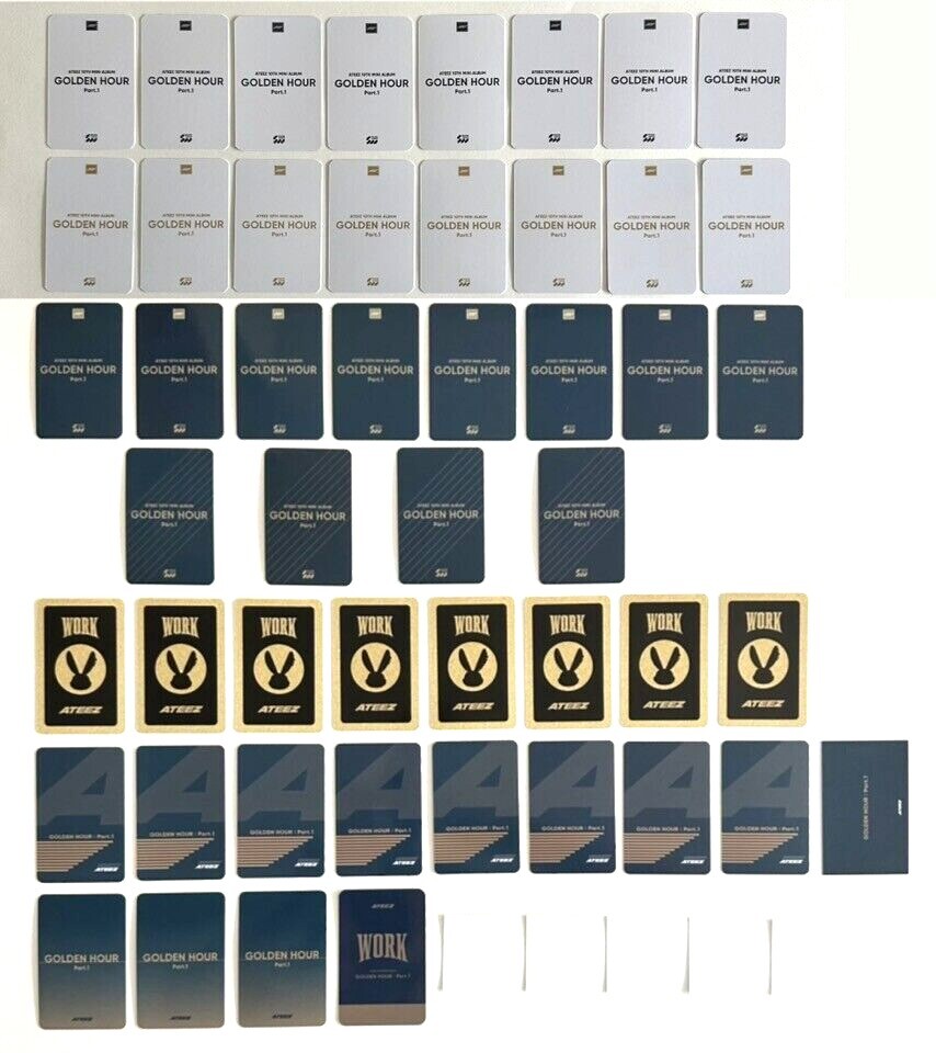 ATEEZ [ GOLDEN HOUR : Part.1 ] Soundwave Lucky Draw 1st 2ND POB