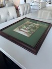 Original Art Print Garden Themed Double Matted and Framed 15.5" x 12.5" — photo 3