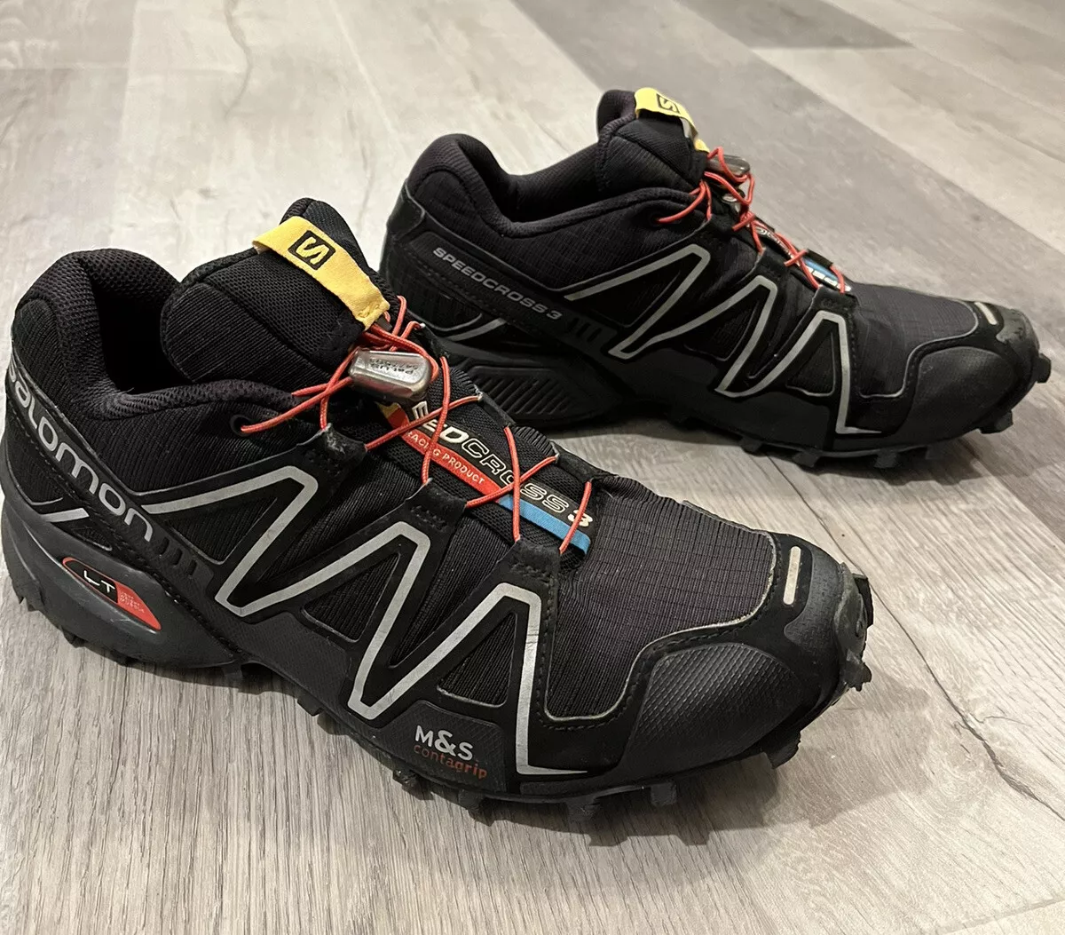 Salomon Speedcross Gore-tex 127609 Men's Black Trail Running Shoes - |