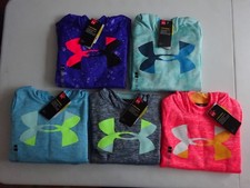 Under Armour Girl's Novelty Armour Fleece Big Logo Hoodie NWT