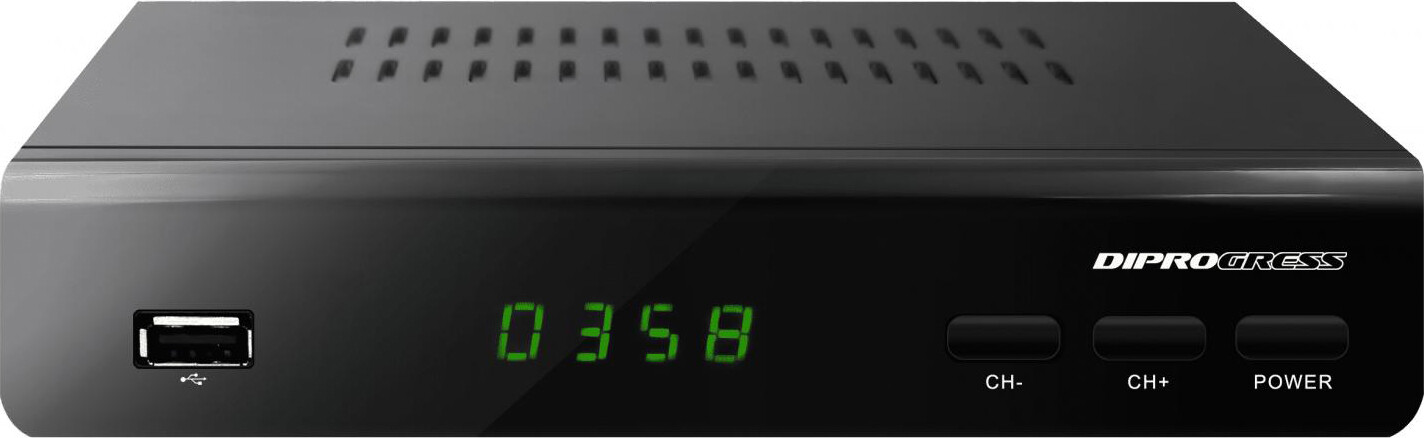 Decoder Diprogress DPT203HD: Digitale Terrestre DVB-T2 Full HD HEVC