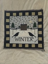Winter Gobelin Stoff Panel