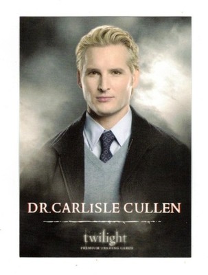 2008 Neca Twilight (Original Movie) Trading Card Series Card #5 Carlisle Cullen