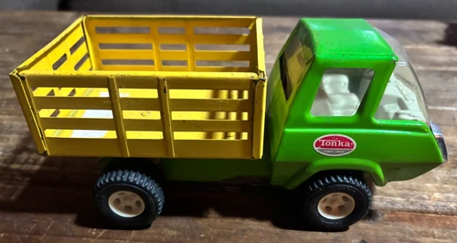 Canadian Mini Tonka Super Thrust Dump Bed Stake Truck
