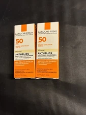 2x La Roche-Posay Anthelios SPF 50 Light Fluid Sunscreen .17 Oz