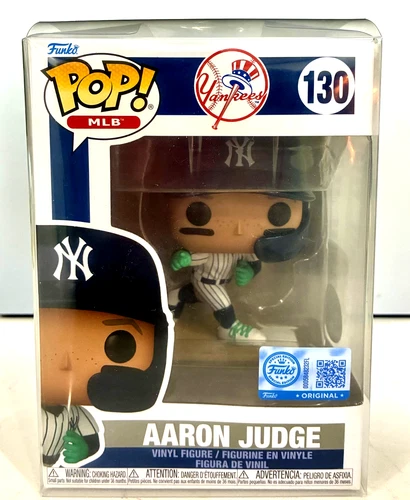 Funko Pop MLB Aaron Judge #130 Yankees w/ clear Protector Case