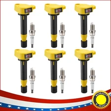 High Performance Ignition Coil & Iridium Spark Plug For Honda Accord Acura UF242