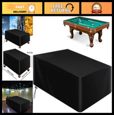 Waterproof Billiard Pool Table Cover 8ft Fitted Snooker Table Protector 102"x53