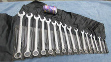 Craftsman Vintage Usa Super-tuff 17 Pc Sae Combination Wrench Set 9466 99466 Craftsman Vintage Usa Super-tuff 17 Pc Sae Combination Wrench Set 9466 99466