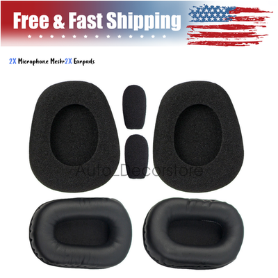 #ad #ad 6PCS Leather Replacement Ear Pad Cushion Foam For Blue Parrot VXi B450XT Headset $12.25