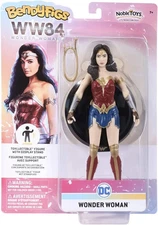 DC BENDYFIGS WW84: WONDER WOMAN 7.5 inch DELUXE BENDABLE ACTION FIGURE NEW MIB