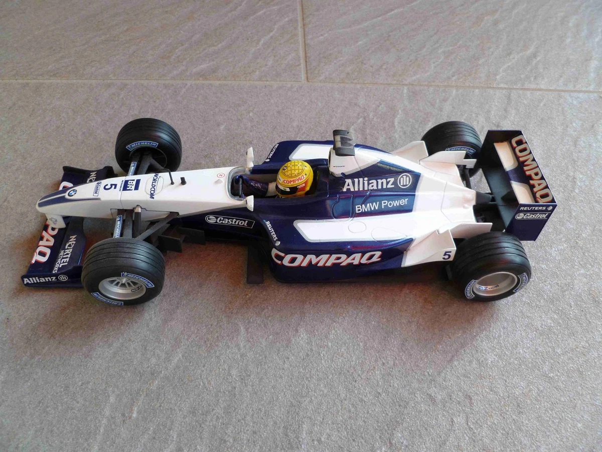 Hot Wheels 1/18 F1 Williams BMW 2002 – Juan Pablo Montoya – Modèle 54625 – Neuve