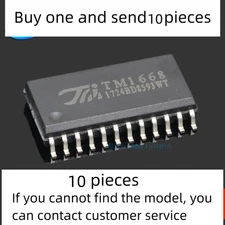 10 piece set original TM1668 SMD SOP-24 display LED driver IC chip