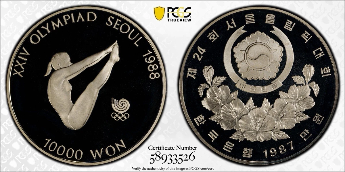 Silver Korean Coins 1987 for sale | eBay