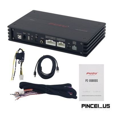 PUZU PZ-X6800S DSP Car Power Amplifier 6IN 10OUT for Premium Audio Sound System
