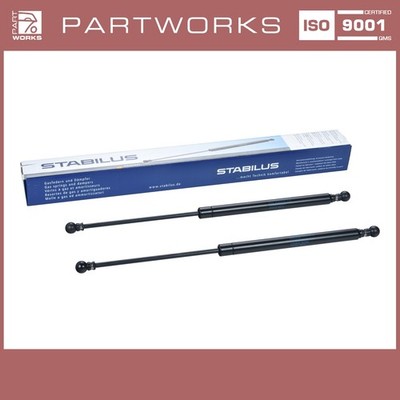 2x Gasdruckfedern Kofferraum PORSCHE 944 968 Cabrio Dämpfer HINTEN
