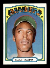 1972 Topps #277 Elliott Maddox   NM/NM+ X3703851