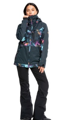 NWT $279 Roxy PRESENCE PARKA Hydrosmart DRYFlight 10k Tech Snowboard Ski Coat M