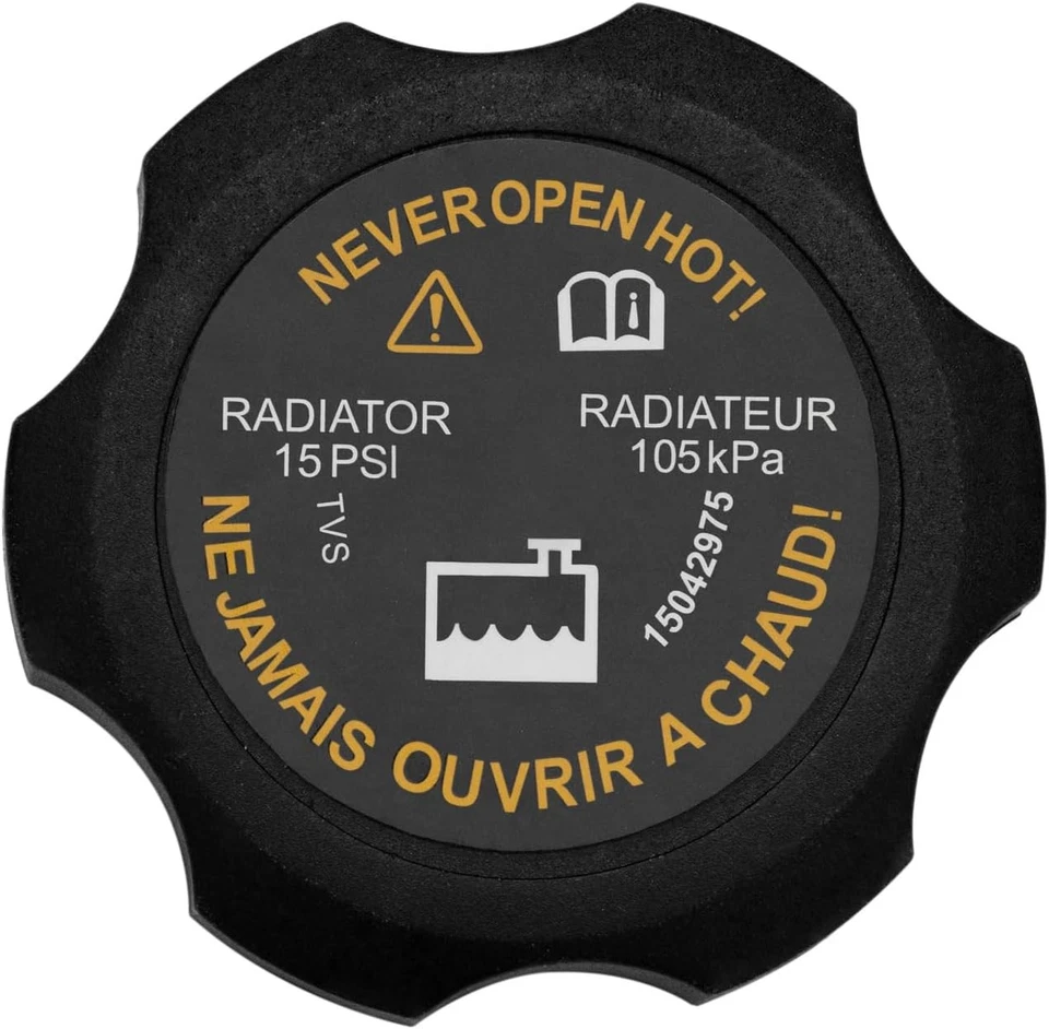 15042975 Radiator Tank Cap Coolant Reservoir Cap for Buick Chevrolet GMC Pontiac - Image 3 of 4