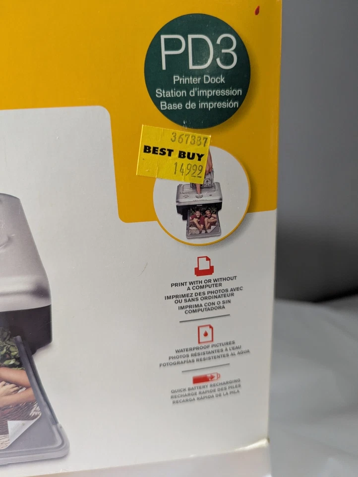 Kodak EasyShare Series 3 Digital Photo PD3 Thermal Printer Dock Station - Image 2 of 4