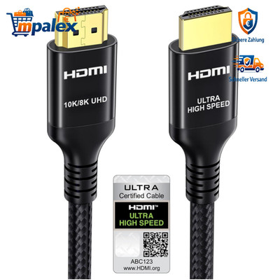 Etseinri 8K HDMI 2.1 Kabel 7.5M 48Gbps Ultra