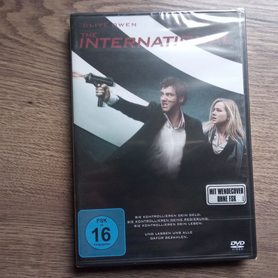 THE INTERNATIONAL - Clive Owen, Naomi Watts - DVD-NEU-OVP
