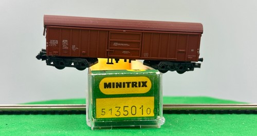 Minitrix N 51 3501 00 Schwenkdachwagen, in OVP | Condition: Neu