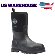 FREESHIP US🌟Men's MUCKBOOT Chore Classic Mid Work Boot Medium Black