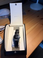 Movado Museum Ladies Watch 84 A1 1837 Black with Silver