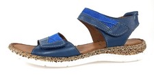 Reflexan  Damenschuhe Sandalen Flach Blau Freizeit