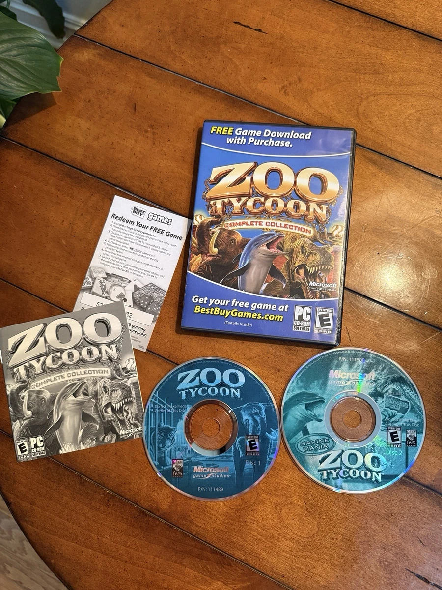 Zoo Tycoon: Complete Collection PC Video Games for sale | eBay