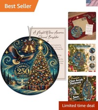 250 Christmas Ornaments - 250 Anniversary Merchandise - Christmas Ornament 2...