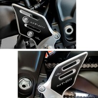 Aufkleber 3D Motorrad Kompatibel Mit Yamaha Mt-09 2021-2023 FersenschüTzer