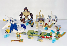 Retired Set 70125 Lego Chima Gorilla Legend Beast w/ Gorzan COMPLETE + Instr.