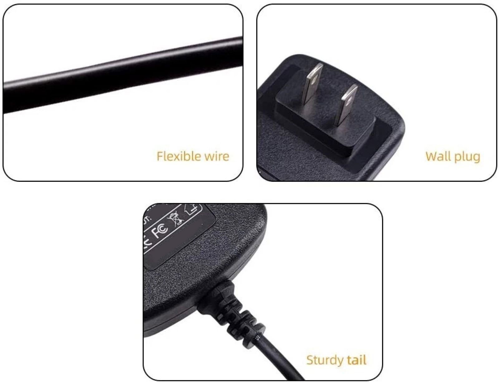 AC/DC Adapter Charger For Casio CTK-720 CTK720 Keyboard Wall Power Supply Cord