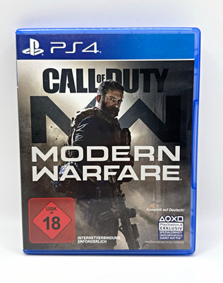 Call of Duty Modern Warfare Activision PS4 Spiel USK 18 CoD MW