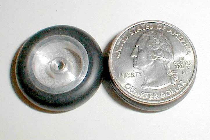 Neumáticos y ruedas de coche ranura de goma redonda 1 Pr 5:40 rosca eje 1/8" 15/16" X 1/4 Foto 4 de 4