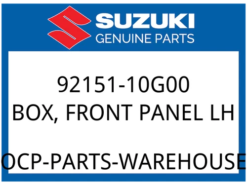 BOX, FRONT PANEL LH