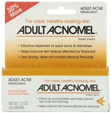 Adult Acnomel Tinted Cream Acne Medication 1.30 Oz 36 G
